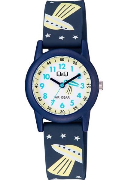 Q&Q V22A-020VY Uzay Desenli Çocuk Kol Saati