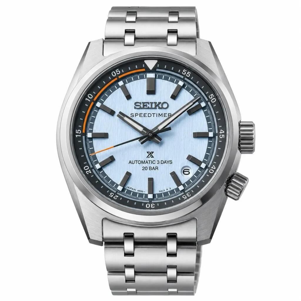 Seiko HBC003J1 Prospex Speedtimer Compact Countdown Ice Blue Otomatik Erkek Kol Saati