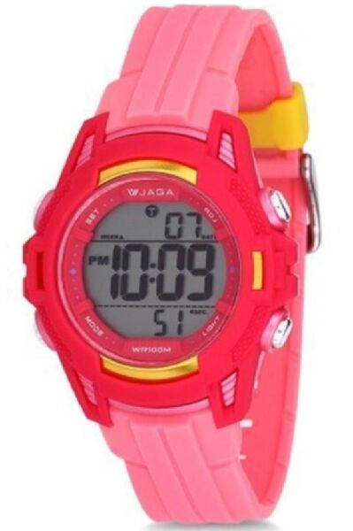 Jaga M1205-OGGG 7-12 Yaş Alarm Kronometre Aydınlatmalı Çocuk Kol Saati