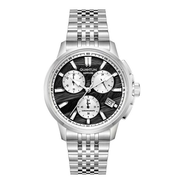 Quantum PWG1214.350 Kronograf Safir Cam 10 Bar Erkek Kol Saati