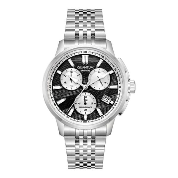 Quantum PWG1214.350 Kronograf Safir Cam 10 Bar Erkek Kol Saati