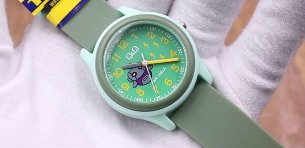 Q&Q VS59J006Y Uzaylı 10 Atm Su Geçirmez Çocuk Kol Saati