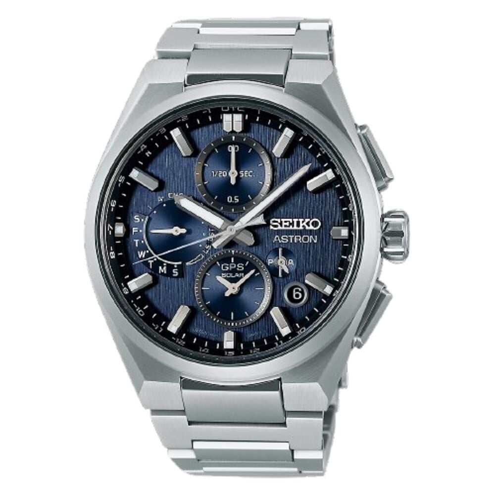 Seiko Astron GPS Solar 5X Dual-Time Chronograph Erkek Kol Saati