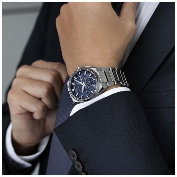 Seiko Astron GPS Solar 5X Dual-Time Chronograph Erkek Kol Saati