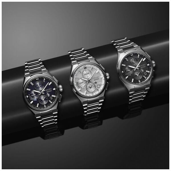 Seiko Astron GPS Solar 5X Dual-Time Chronograph Erkek Kol Saati