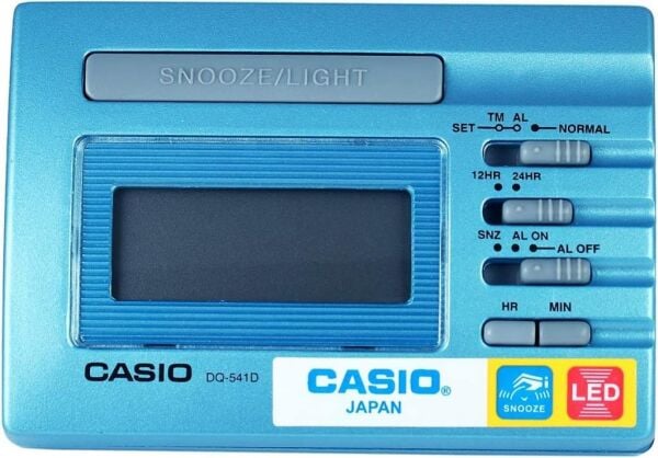 Casio DQ-541D-2RDF Ertelemeli Bip Alarm Işıklı Kadran 12/24 Saat Dilimi Özellikli Masa Saati