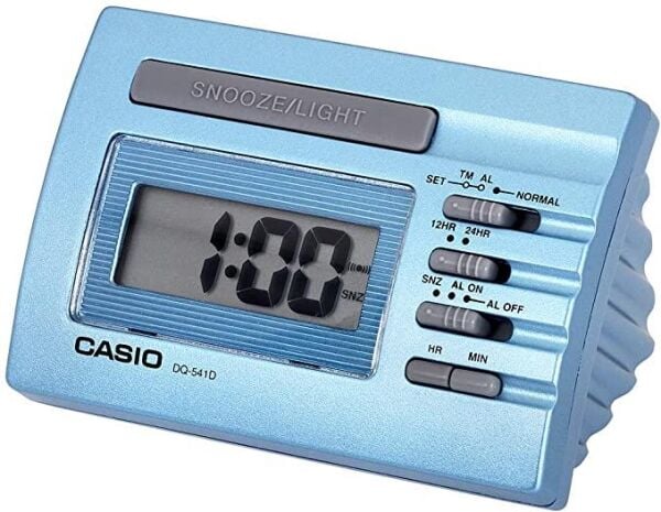 Casio DQ-541D-2RDF Ertelemeli Bip Alarm Işıklı Kadran 12/24 Saat Dilimi Özellikli Masa Saati