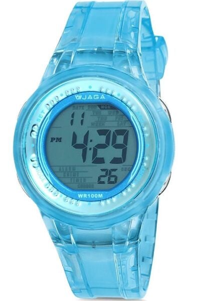 Jaga M762 OEEE-4-DS 7-12 Yaş Alarm Kronometre Aydınlatmalı Dijital Çocuk Kol Saati
