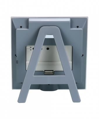 Casio ID-11S-2DF Plastik Kasa Kahverengi Renkli 22 x 23.7 cm Çaplı Isı ve Nem Ölçerli Takvimli Dijital Masa ve Duvar Saati