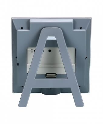 Casio ID-11S-2DF Plastik Kasa Kahverengi Renkli 22 x 23.7 cm Çaplı Isı ve Nem Ölçerli Takvimli Dijital Masa ve Duvar Saati