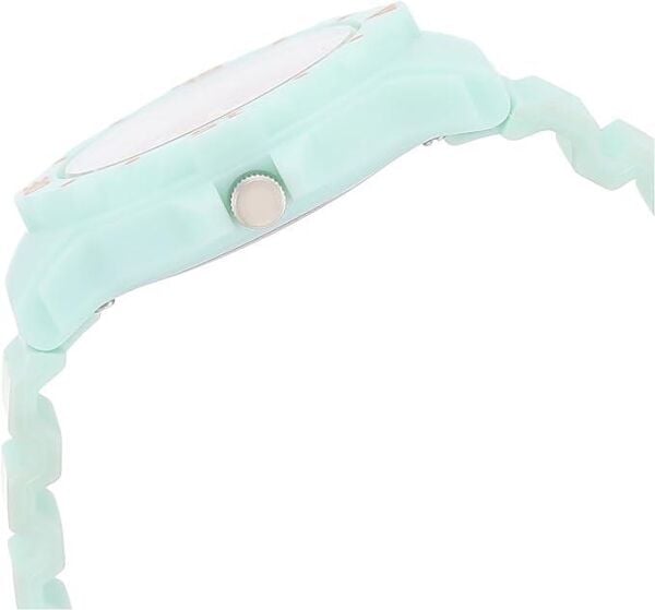 Q&Q VR19J022Y Yeşil Renkli Silikon 10 Atm Su Geçirmez Çocuk Kol Saati