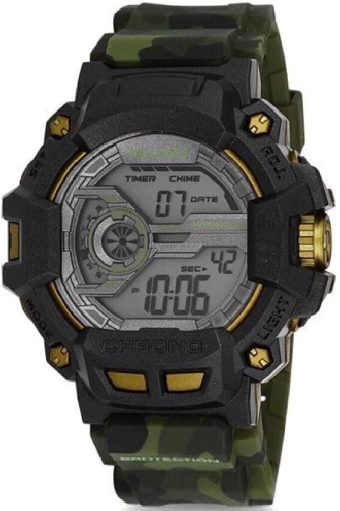 Jaga M1105-OFFA Alarm Kronometre Aydınlatmalı Dijital Genç Kol Saati