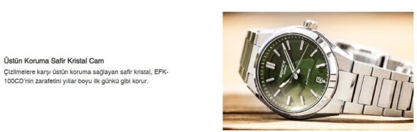 Casio Edıfıce EFK-100D-3ADR Otomatik Erkek Kol Saati