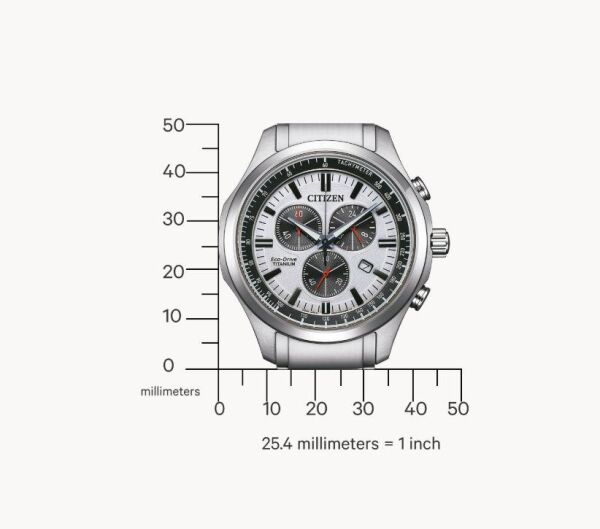 Citizen AT2530-85A Eco-Drive Super Titanium Kronograf Erkek Kol Saati