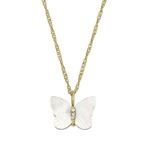 Fossil JF04424-710 Kelebek Kadın Kolye