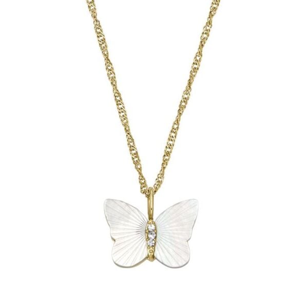 Fossil JF04424-710 Kelebek Kadın Kolye