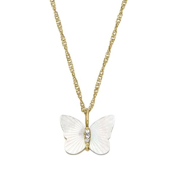 Fossil JF04424-710 Kelebek Kadın Kolye