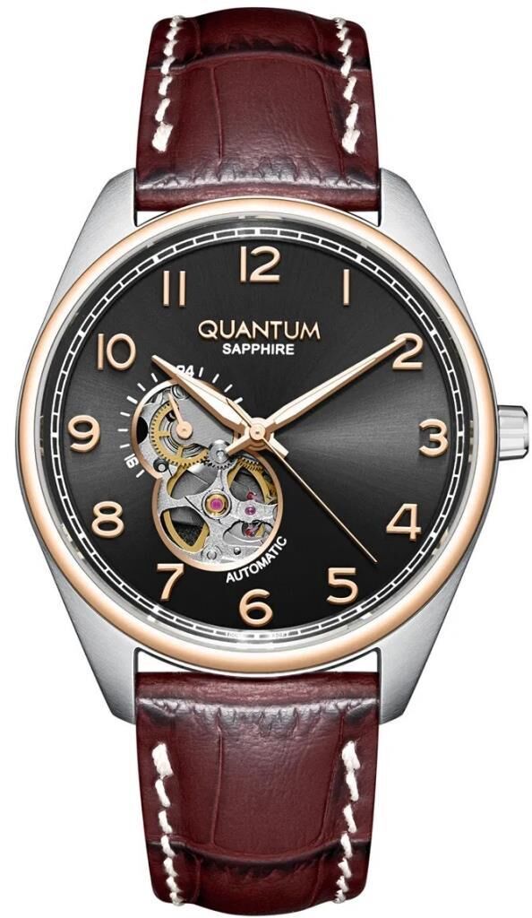 Quantum Qmg1241.352 Safir Cam Otomatik Erkek Kol Saati
