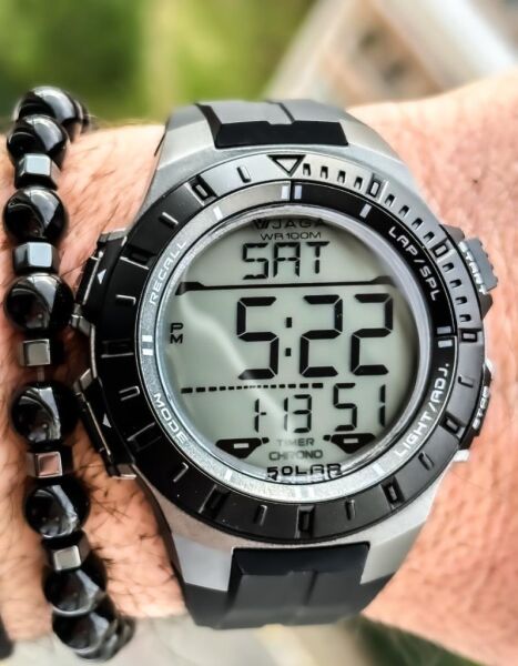 Jaga JL M0993 OACA 640051 Alarm Kronometre Aydınlatmalı Dijital Genç Kol Saati