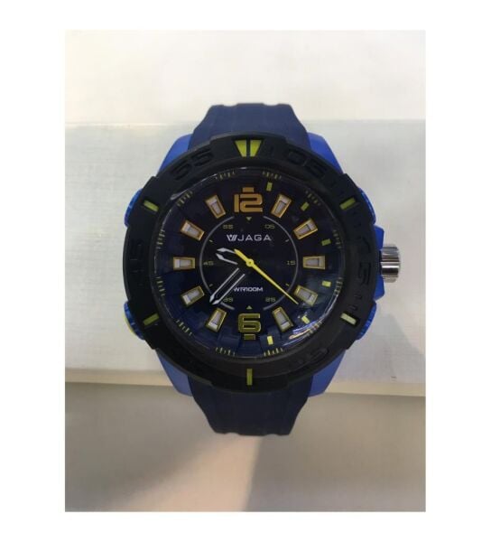 Jaga JL AQ1128-OEEA-2-D7B 01 Lacivert Renkli Silikon 10 Atm Erkek Genç Kol Saati