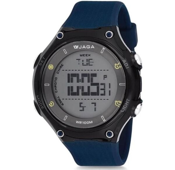 Jaga JL M1182-4EEA-2 640051 Alarm Kronometre Aydınlatmalı Dijital Genç Kol Saati