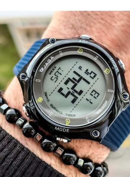 Jaga JL M1182-4EEA-2 640051 Alarm Kronometre Aydınlatmalı Dijital Genç Kol Saati