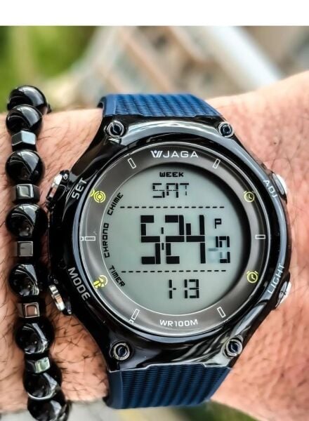 Jaga JL M1182-4EEA-2 640051 Alarm Kronometre Aydınlatmalı Dijital Genç Kol Saati