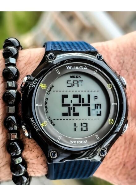 Jaga JL M1182-4EEA-2 640051 Alarm Kronometre Aydınlatmalı Dijital Genç Kol Saati