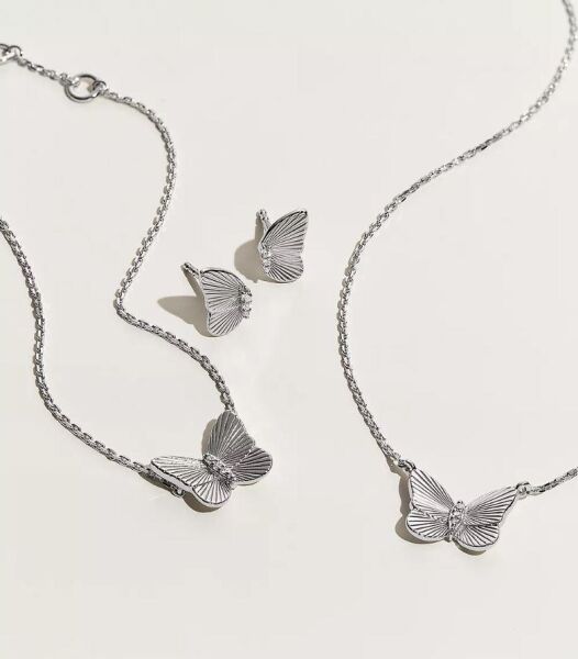 Fossil JFS00619-040 Kelebek Kadın Kolye