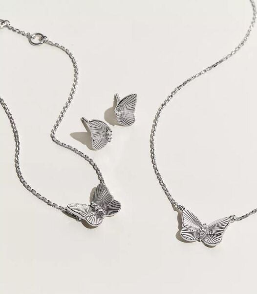 Fossil JFS00619-040 Kelebek Kadın Kolye