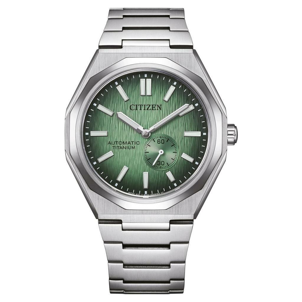 Citizen Zenshin 60 Super Titanium Small Seconds - Pine Green NK5020-58X Otomatik Erkek Kol Saati