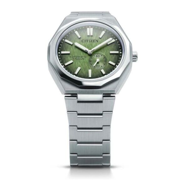 Citizen Zenshin 60 Super Titanium Small Seconds - Pine Green NK5020-58X Otomatik Erkek Kol Saati
