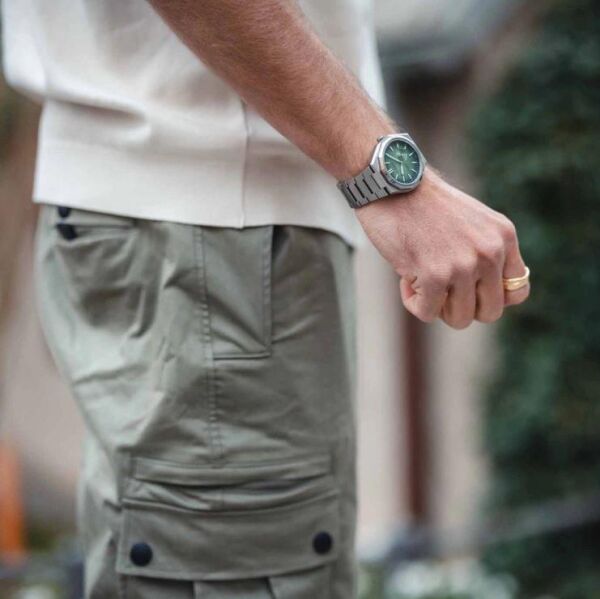 Citizen Zenshin 60 Super Titanium Small Seconds - Pine Green NK5020-58X Otomatik Erkek Kol Saati