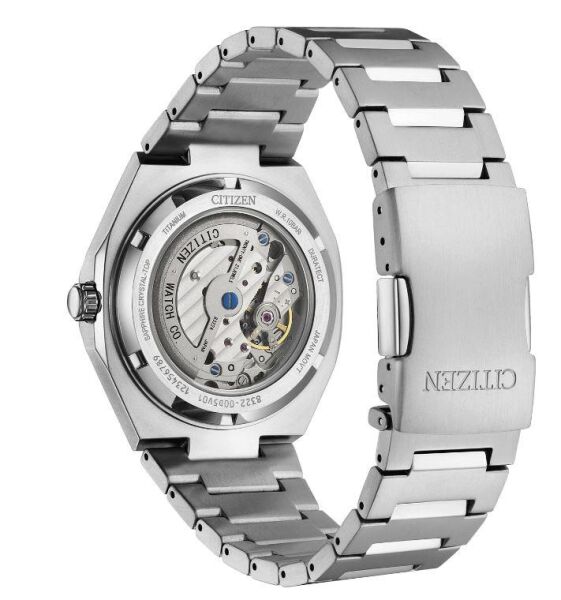 Citizen Zenshin 60 Super Titanium Small Seconds - Navy Blue NK5020-58M Otomatik Erkek Kol Saati