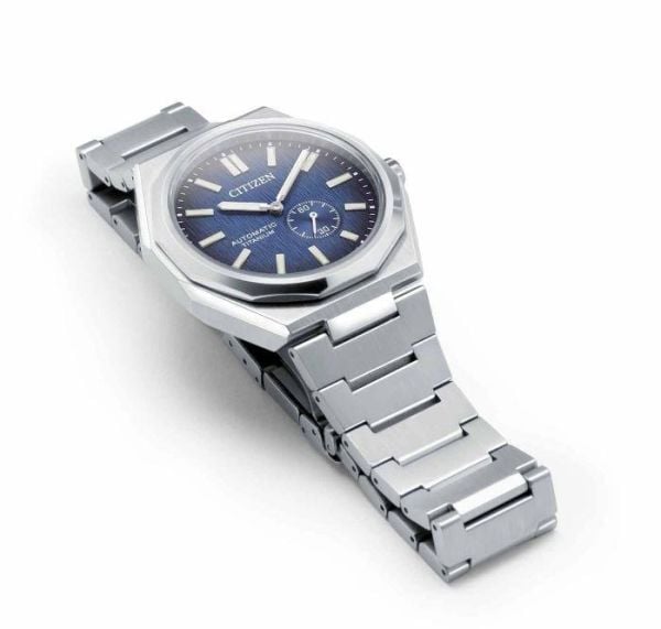 Citizen Zenshin 60 Super Titanium Small Seconds - Navy Blue NK5020-58M Otomatik Erkek Kol Saati