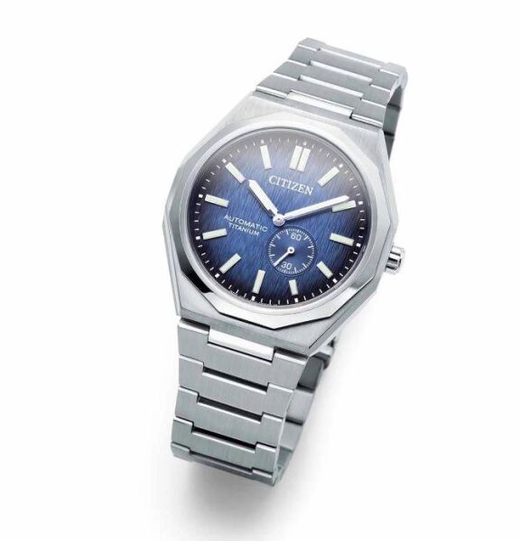 Citizen Zenshin 60 Super Titanium Small Seconds - Navy Blue NK5020-58M Otomatik Erkek Kol Saati
