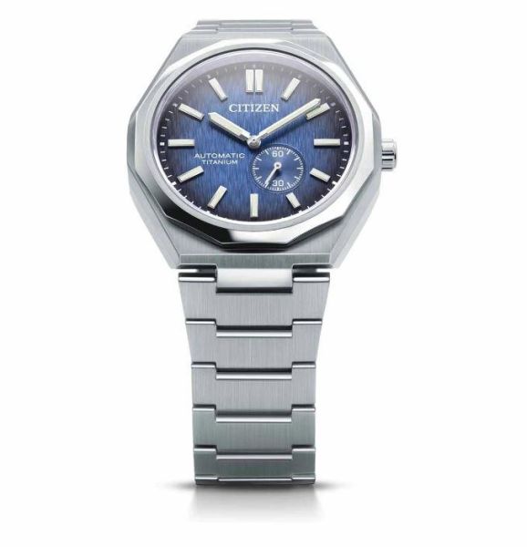 Citizen Zenshin 60 Super Titanium Small Seconds - Navy Blue NK5020-58M Otomatik Erkek Kol Saati