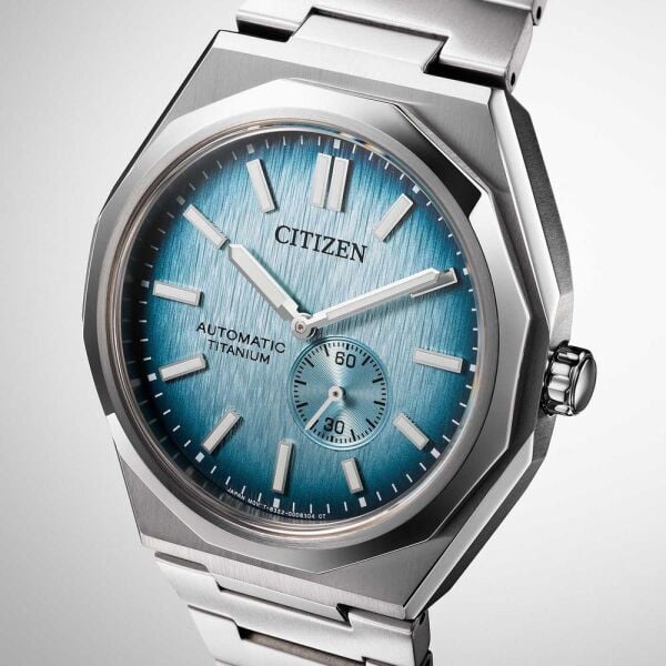 Citizen Zenshin 60 Super Titanium Small Seconds - Ice Blue NK5020-58L Otomatik Erkek Kol Saati