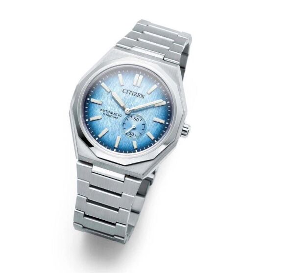 Citizen Zenshin 60 Super Titanium Small Seconds - Ice Blue NK5020-58L Otomatik Erkek Kol Saati