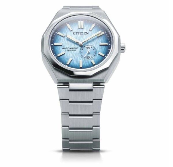Citizen Zenshin 60 Super Titanium Small Seconds - Ice Blue NK5020-58L Otomatik Erkek Kol Saati