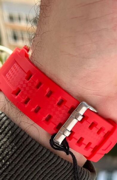 Jaga AD1127-OGGC Alarm Kronometre Aydınlatmalı Genç Çift Kol Saati