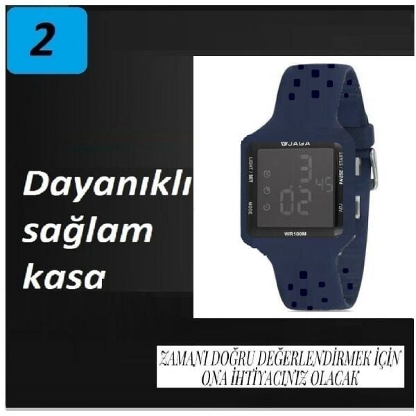 Jaga M1215 4EEX-2 Dijital Çocuk Kol Saati