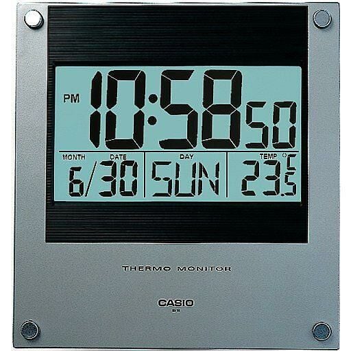 Casio ID-11S-1D Dijital Termometre Takvim Duvar Saati