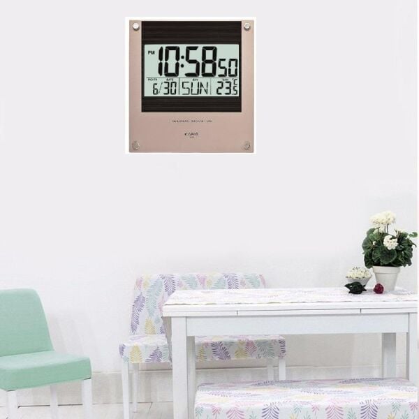 Casio ID-11S-1D Dijital Termometre Takvim Duvar Saati