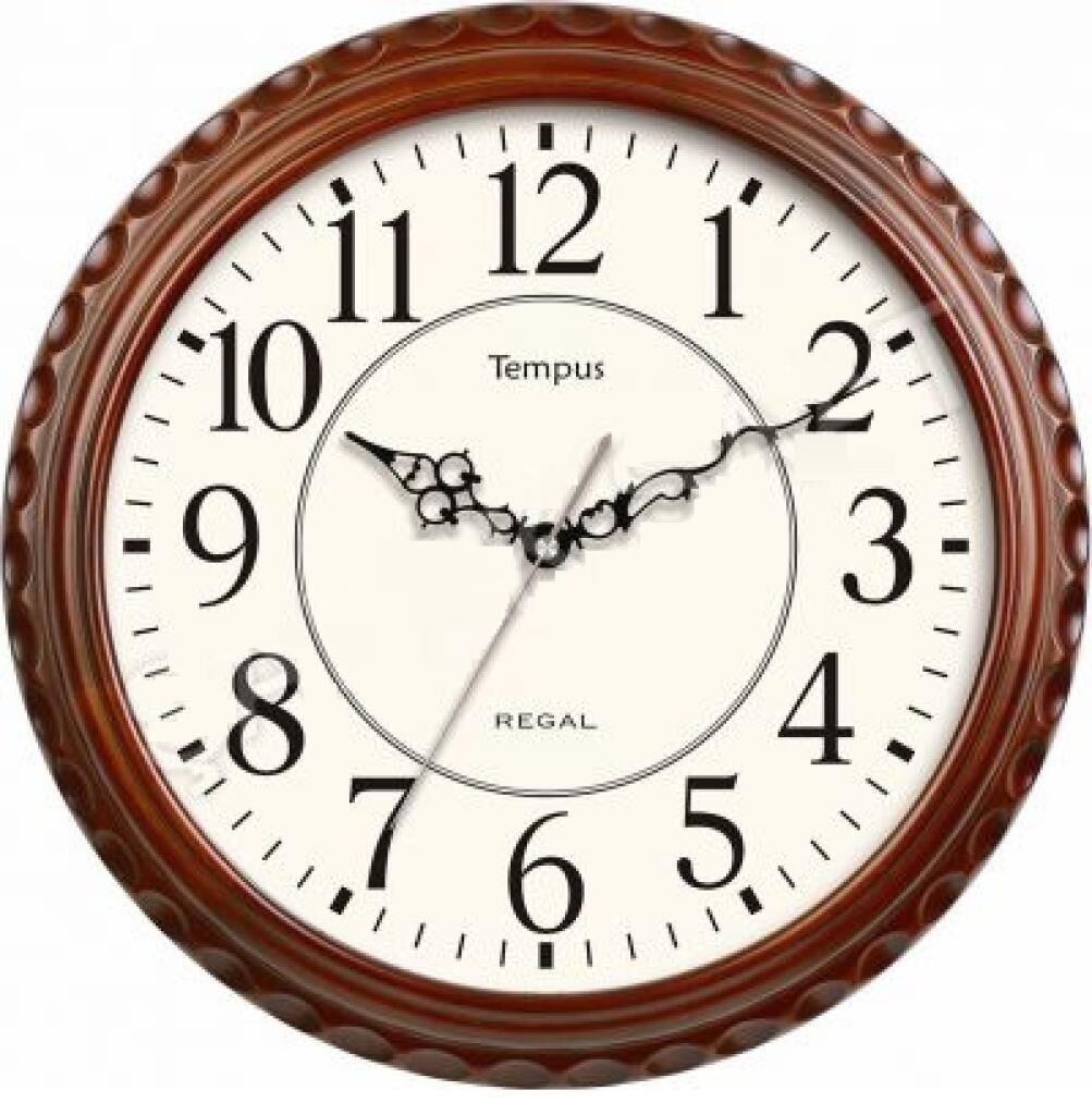 Regal Tempus 1899 AWZ MDF-Lam ve Masif Ahşap Kasa Duvar Saati