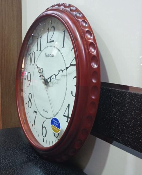 Regal Tempus 1899 AWZ MDF-Lam ve Masif Ahşap Kasa Duvar Saati