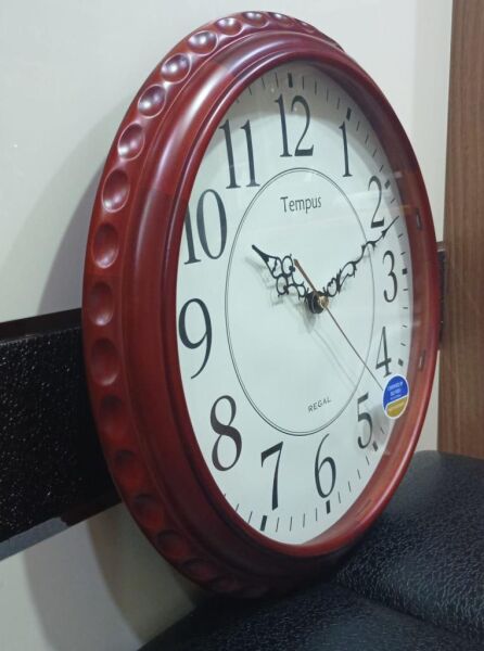 Regal Tempus 1899 AWZ MDF-Lam ve Masif Ahşap Kasa Duvar Saati
