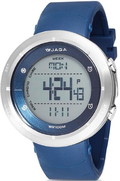 Jaga M1160-OEAB-T1 Dijital Alarm Kronometre Aydınlatmalı Dijital Genç Kol Saati