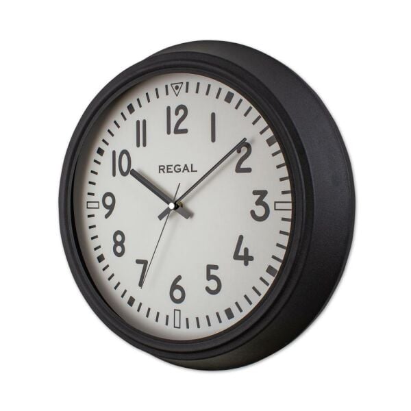 Regal 4400 BW Klasik Dekoratif Metal Ofis Salon Duvar Saati