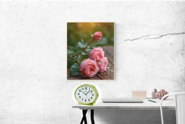 Seiko QHK059G 5 dk Ertelemeli Bell Sesli Alarm Sessiz Saniyeli Aydınlatmalı Masa Saati